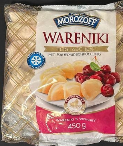 Вареники с вишней