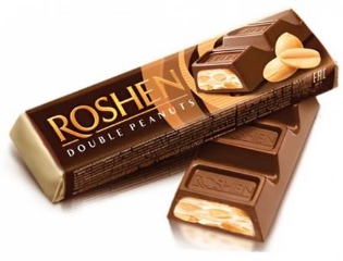 Батончик Roshen Двойной Арахис