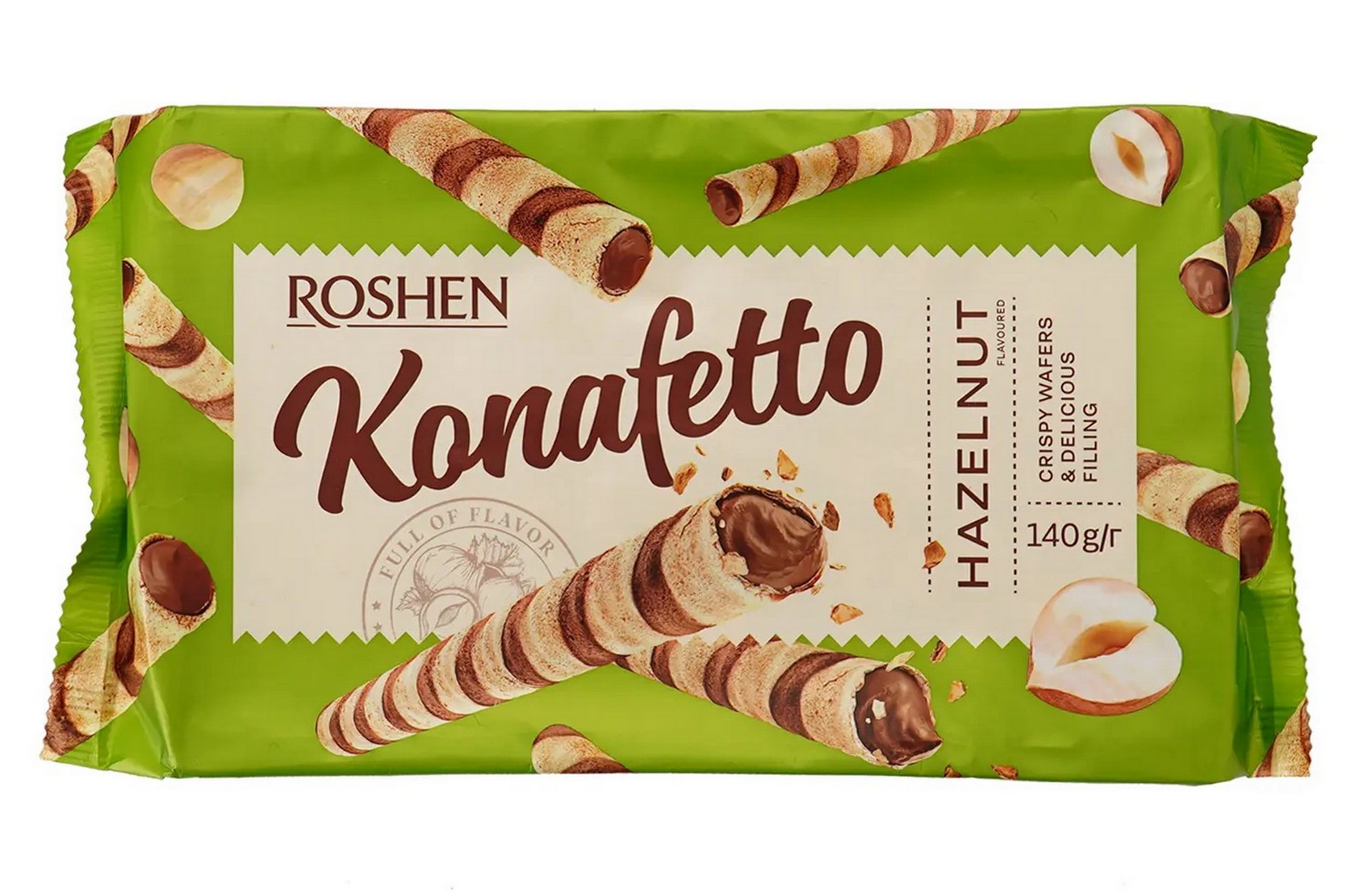 Трубочки Konafetto Орех