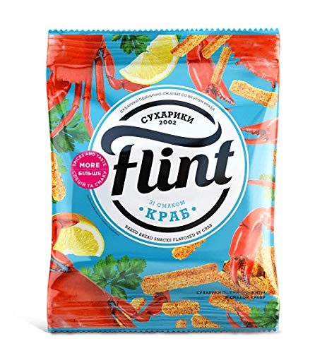 Сухарики Flint Краб