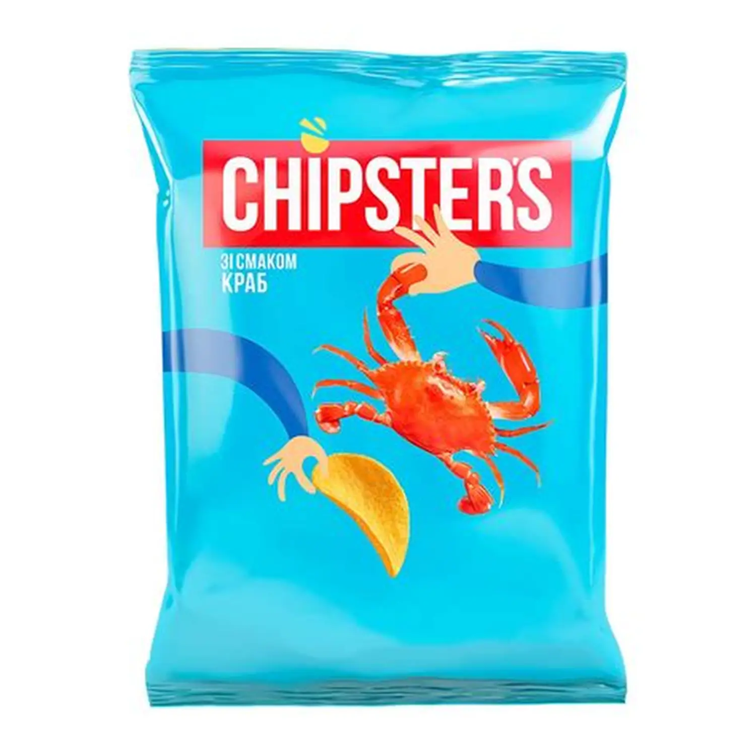 Чипсы CHIPSTERS Краб