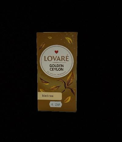 LOVARE Golden Ceylon Black tea
