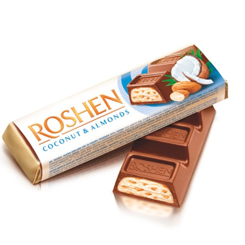 Батончик Roshen Кокос