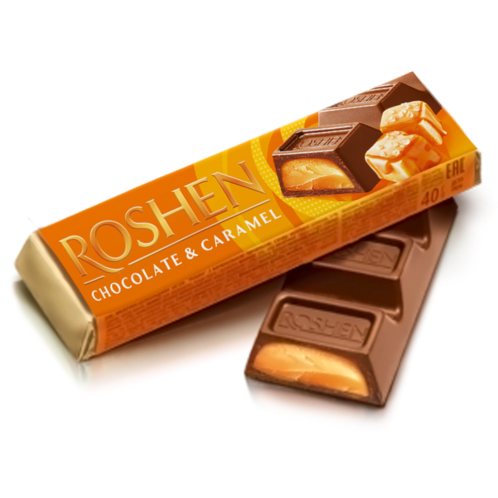 Батончик Roshen Карамель